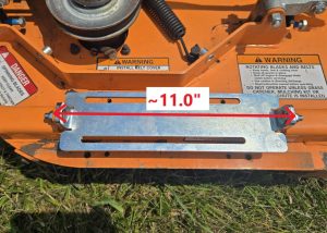 The Green Guard Scag - 'No-Drill' Adapter Plate
