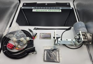 The Green Guard [HD2] - Complete Installation Kit w/Black Aluminum Guard
