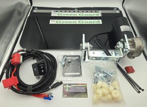 The Green Guard [HD2M-B] TWO GUARD PACK - Complete Installation Kit (w/Rubber & Aluminum Guard)