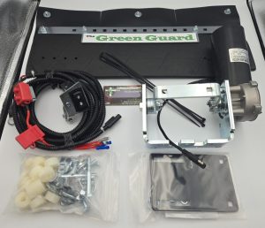 The Green Guard 'SLIM [HD2M-B]' - Complete Installation Kit w/Rubber Guard