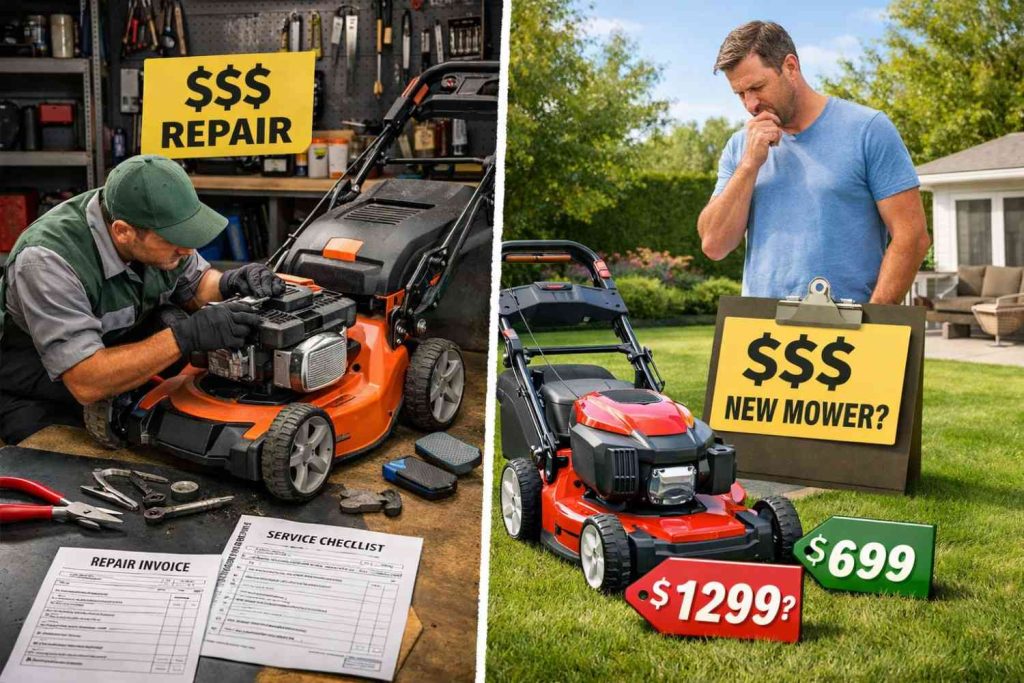 Repairing vs. Replacing Your Mower