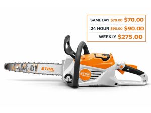 Stihl 18" BATTERY CHAINSAW RENTAL - MSA 220