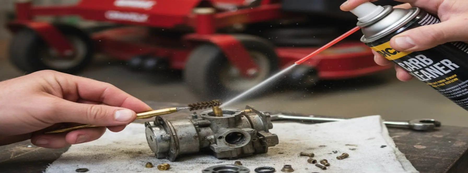 Easiest Way to Clean a Lawn Mower Carburetor