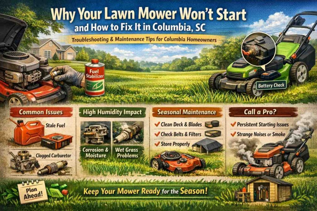 When Your Mower Won’t Start: The Full Fix